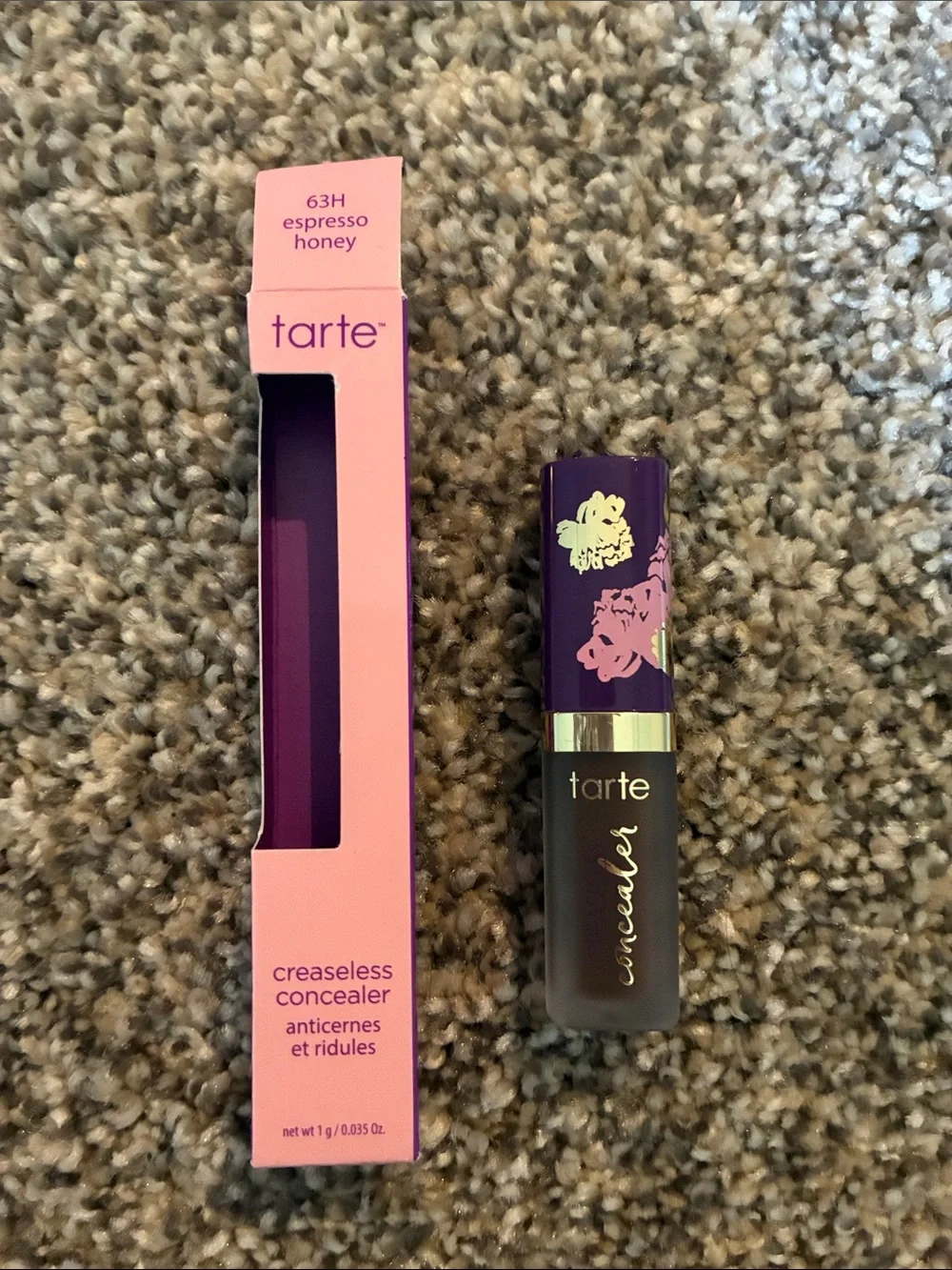 Tarte Creaseless Concealer 63H Honey Espresso